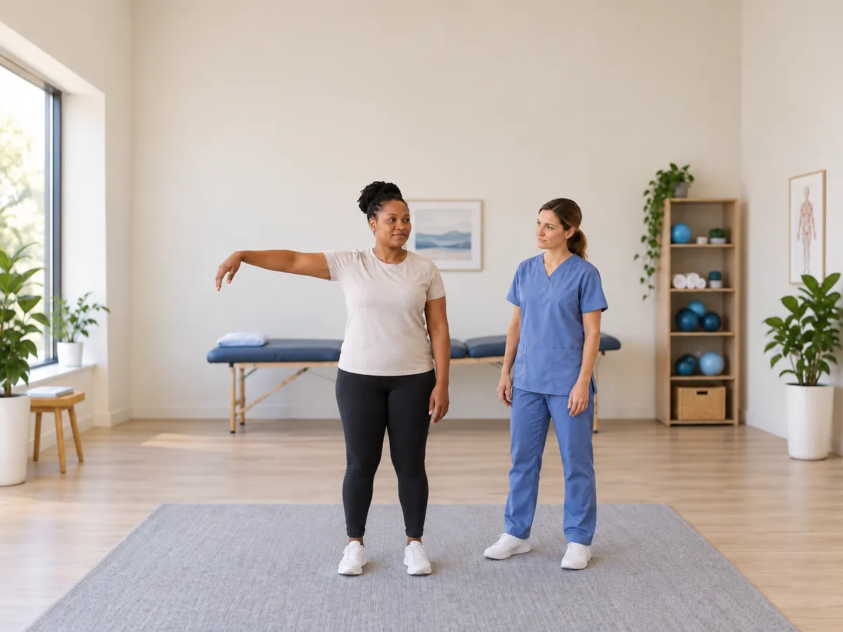 Illustrative shoulder movement assessment